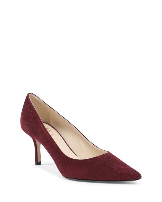 19V69 Italia Womens Pump INES65 Bordeaux Bot. Fabric