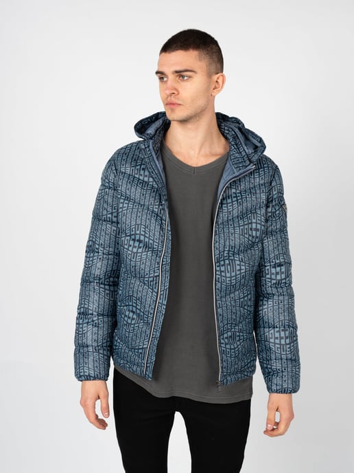 Guess jas Down Jkt Mannen blauw - Image 3