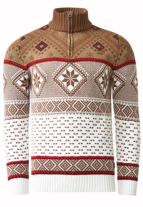 Rusty Neal Trui Noorse Trui Beige - Image 1