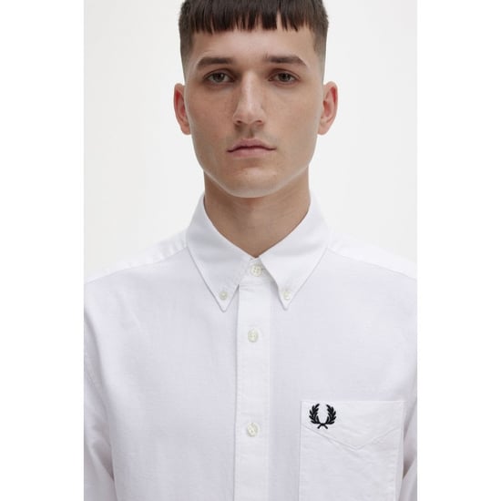 Fred Perry Mens Long Sleeve Oxford Shirt