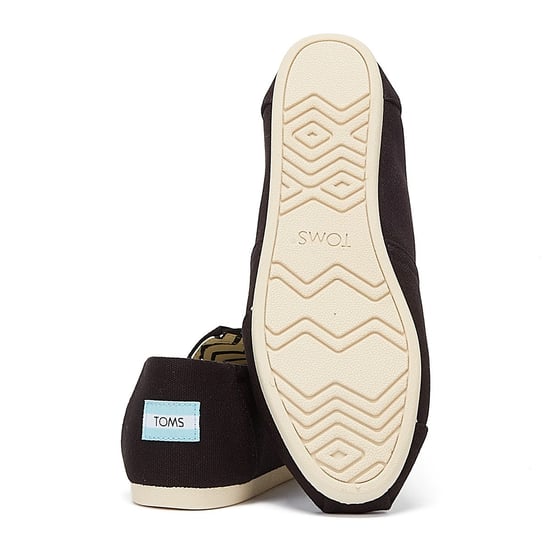 TOMS Alpargata Katoen Canvas Dames Zwarte Espadrilles - Image 4
