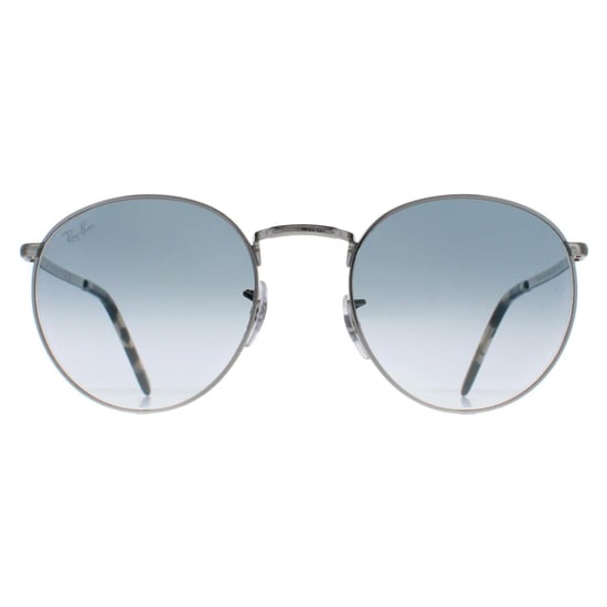 Ray-Ban Rond Unisex Zilver Blauw Gradiënt RB3637 Nieuw Rond - Image 1