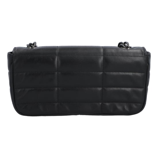 Celine Matelasse Chain Shoulder Bag Quilted Black