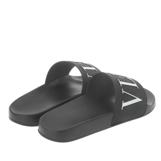 Heren Valentino Sliders in Zwart - Image 2