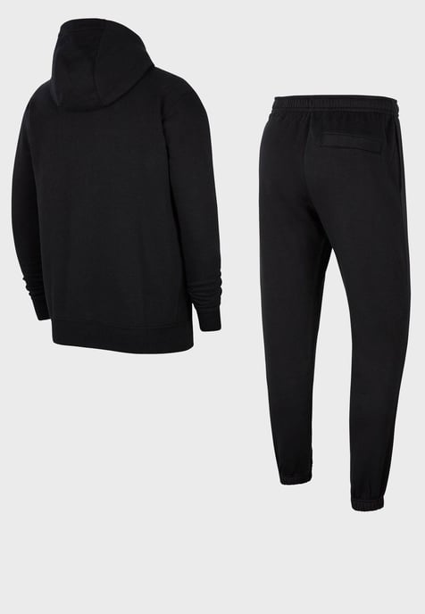 Nike Club trainingspak voor heren in zwart - Image 4
