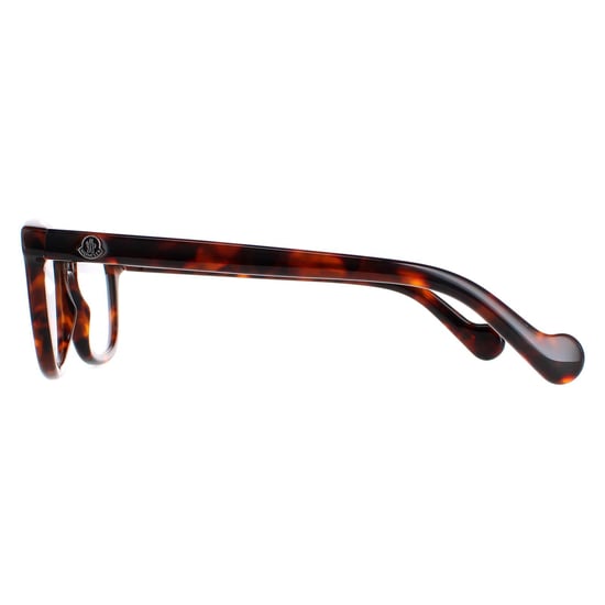 Moncler Rectangular Mens Dark Havana Glasses