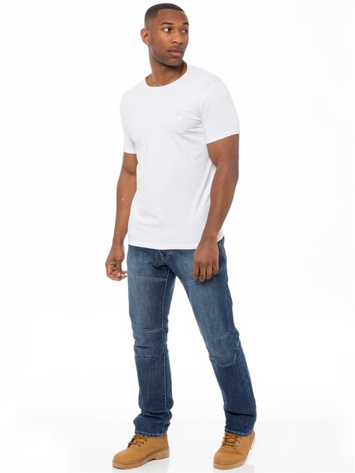 Enzo Denim Jeans Rechte Pijp Heren - Blauw - Image 5