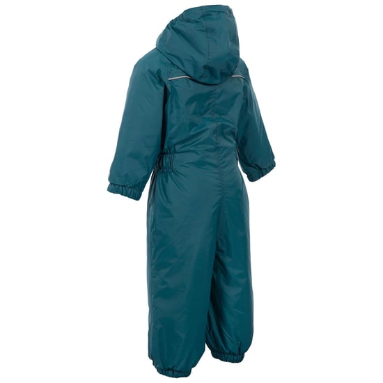 Trespass Baby Unisex Dripdrop Padded Waterproof Rain Suit (Teal)