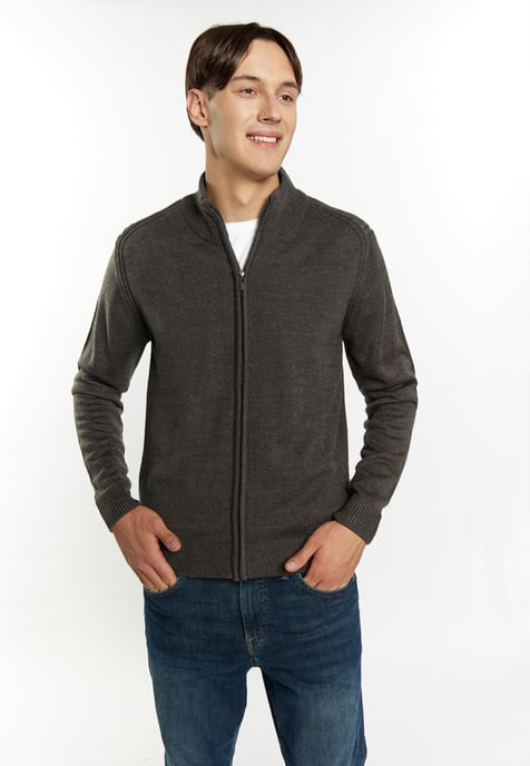 Mo Vest Heren donkergrijs gem - Image 3