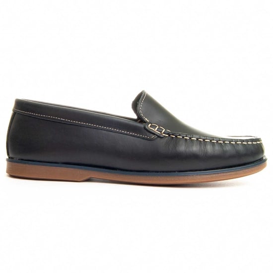 Purapiel Mocassin Mokka Zwart - Image 1