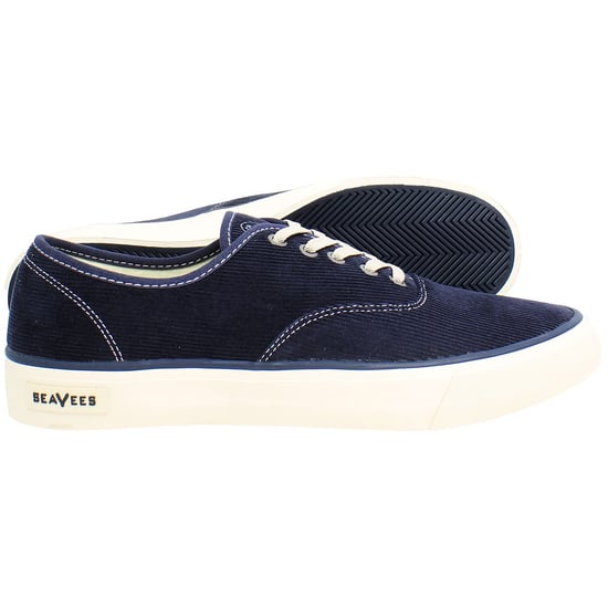 Seavees Legend Cordies Heren Navy Plimsolls - Image 4