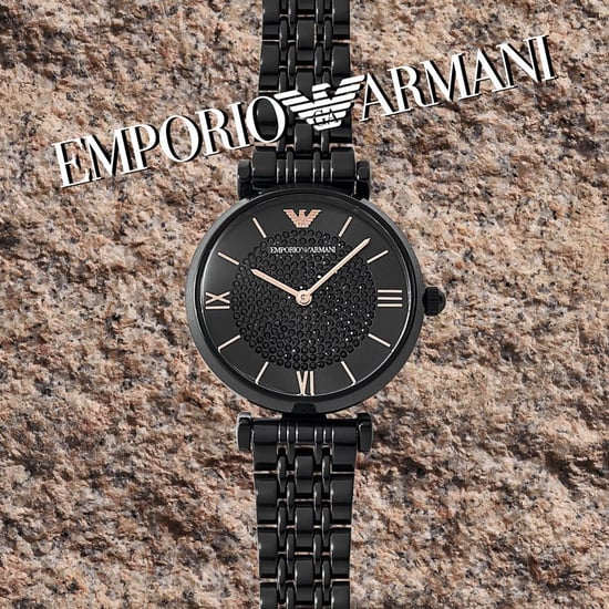 Emporio Armani AR11245 T-Bar zwart dameshorloge - Image 4