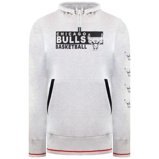 NBA Chicago Bulls Heren Grijs Basketbal Hoodie - Image 1