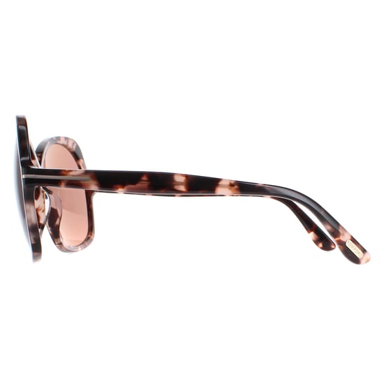 Tom Ford Butterfly Womens Coloured Havana Violet Rosemin FT1013
