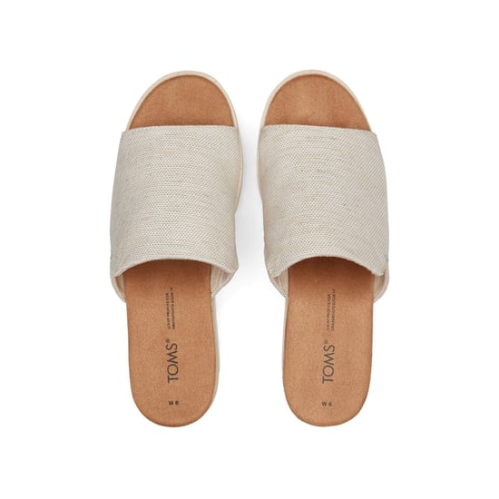 TOMS Diana Mule Nylon Dames Wedges Naturel - Image 4