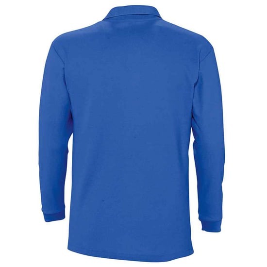 SOLS Volwassen uniseks Winter II poloshirt met lange mouwen (Koningsblauw) - Image 2