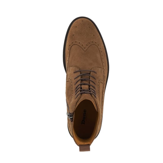 Dune Mens Marlon - Brogue Detail Lace Up Formal Boots - Image 4