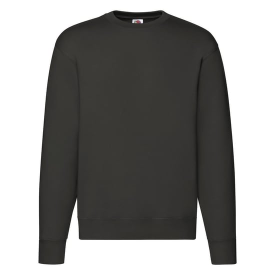 Fruit of the Loom Heren Premium Ingelegd Sweatshirt (Houtskool) - Image 1