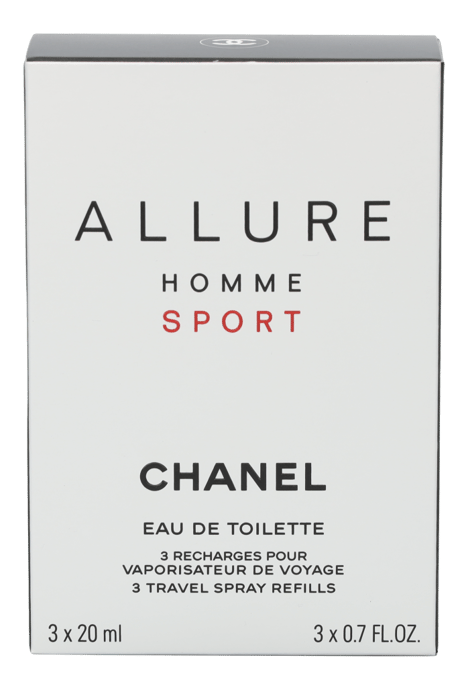 Chanel Allure Homme Sport Giftset 60ml. - Image 2