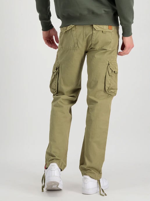 Heren Alpha Industries Jet Pant in Olijf - Image 4