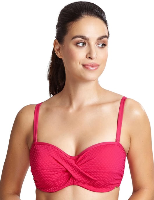 SW1323 Panache Echo Twist Bandeau Bikini Top