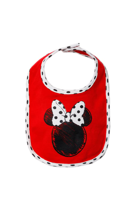 Minnie Mouse Print Cotton 3-Piece Baby Gift Set