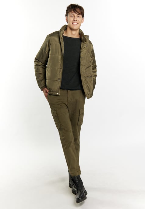 Mo licht gewatteerd jack Heren militaire olijf - Image 2