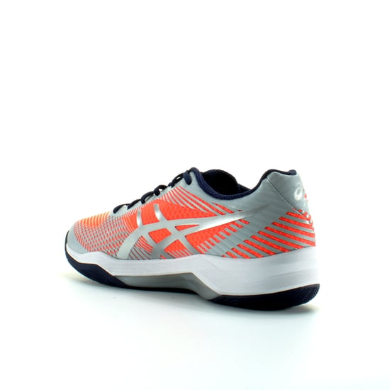 Asics Volley Elite Womens Orange/Grey Trainers