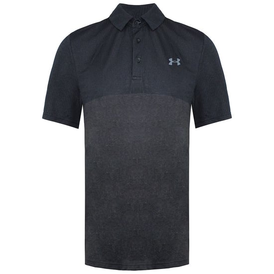Under Armour Vanish Blocked Mens Black Polo Shirt