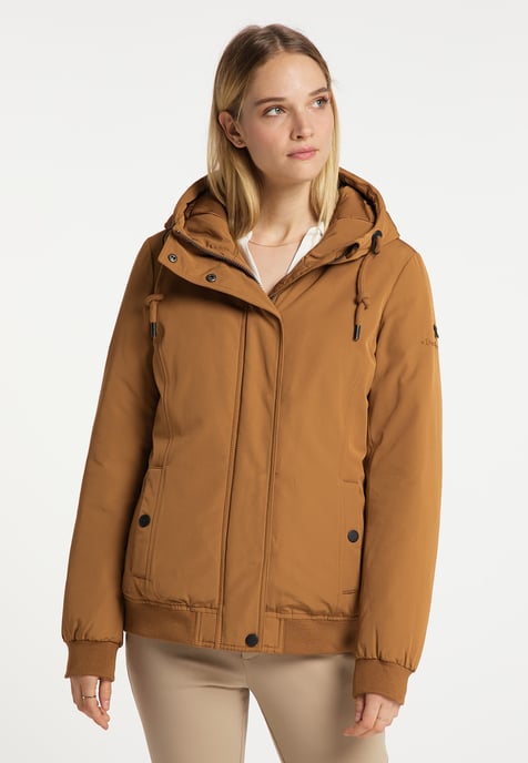 Dreimaster Gewatteerde winter blouson acalmar Dames Kameel - Image 2