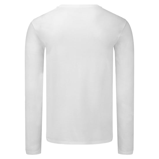 Fruit of the Loom Heren Iconische 150 T-Shirt met lange mouwen (Wit) - Image 2