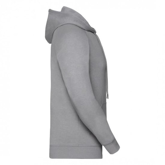 Russell Heren Authentieke Sweatshirt met volledige ritssluiting / Hoodie (Licht Oxford) - Image 2
