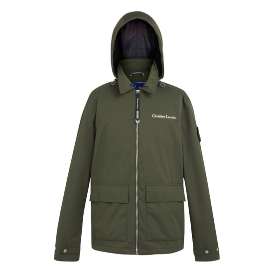 Regatta Mens Christian Lacroix Ramatuelle Waterproof Jacket (Dark Khaki)