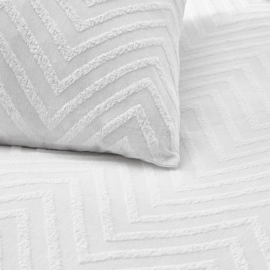 Minimalistisch Chevron Zigzag Tuinbeddegoedset - Image 3
