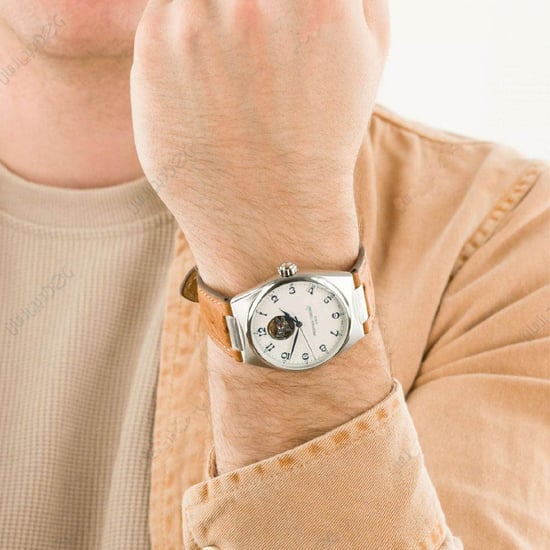 Frédérique Constant Highlife Heart Beat Herenbruin Horloge FC-310AN4NH6 - Image 4