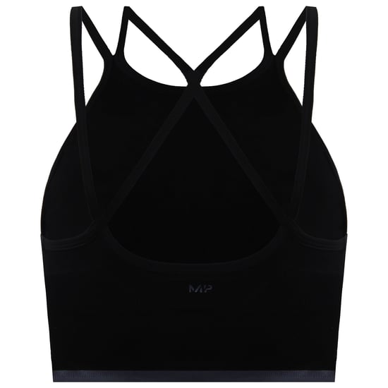 MyProtein Adapt Naadloze Dames Zwarte Sportbeha - Image 2