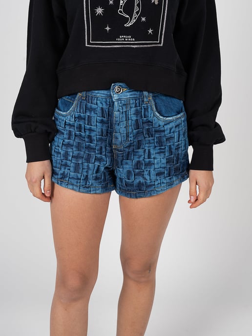 Pinko shorts Creativa Vrouw blauw - Image 4