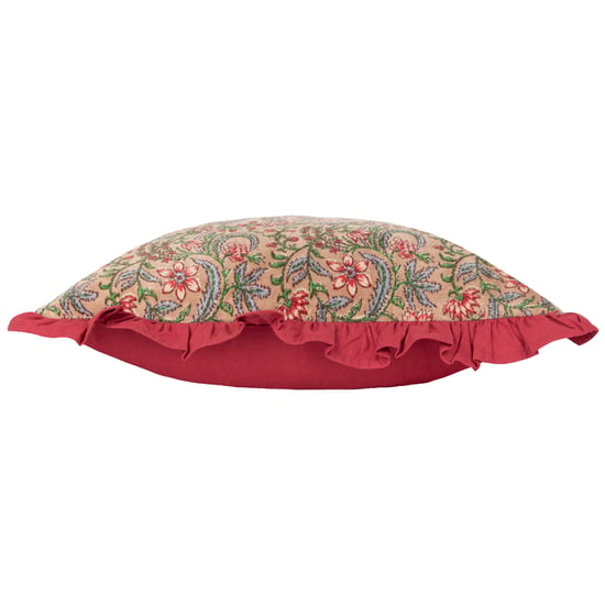 Paoletti Haven Bloemen Katoen Fluwelen Polyester Gevuld Kussen - Image 3