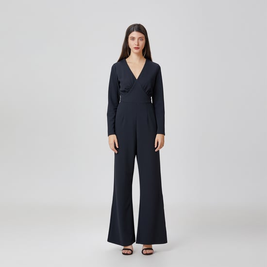 Jumpsuit met V-decolleté - Image 4