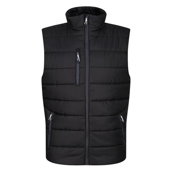 Regatta Thermische bodywarmer Navigate voor heren (Zwart/Seal Grijs) - Image 1