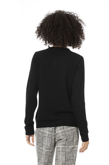 Baldinini Trend Vrouwen Trui van zwarte wol - Image 3