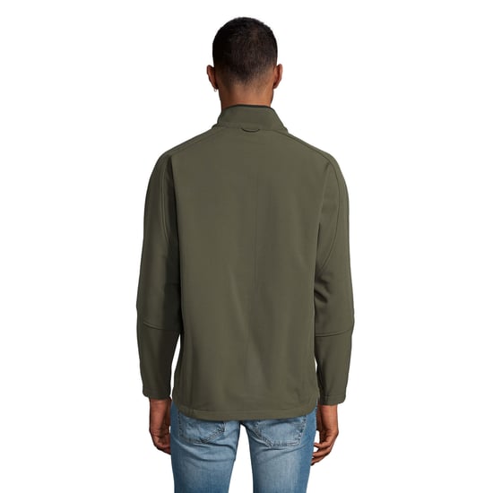 SOLS Heren Relax Soft Shell Jas (Leger) - Image 2