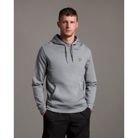 Lyle & Scott Pullover Hoodie in grijs - Image 1
