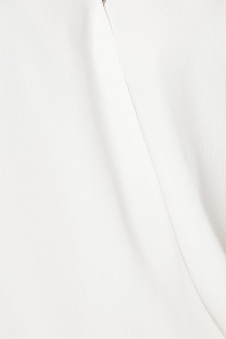 Ivory Wrap Top
