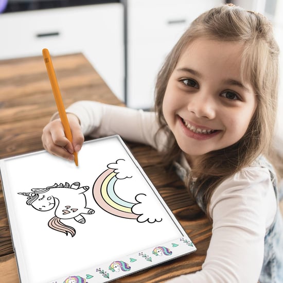 Doodle A4 Ultra-Thin Portable LED Tracing Pad with USB Cable Unicorn