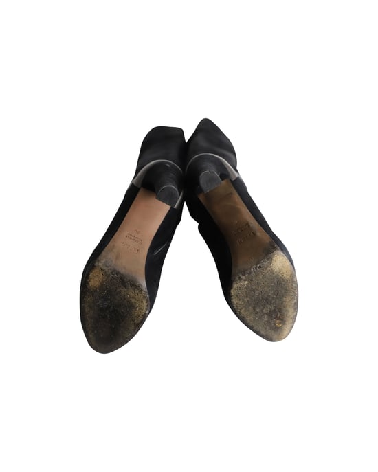 Fendi Over-the-Knee Hakken in Zwart Suède - Image 6
