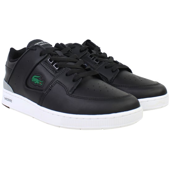 Lacoste Court Cage 0721 1 SMA Mens Black Trainers - Image 3