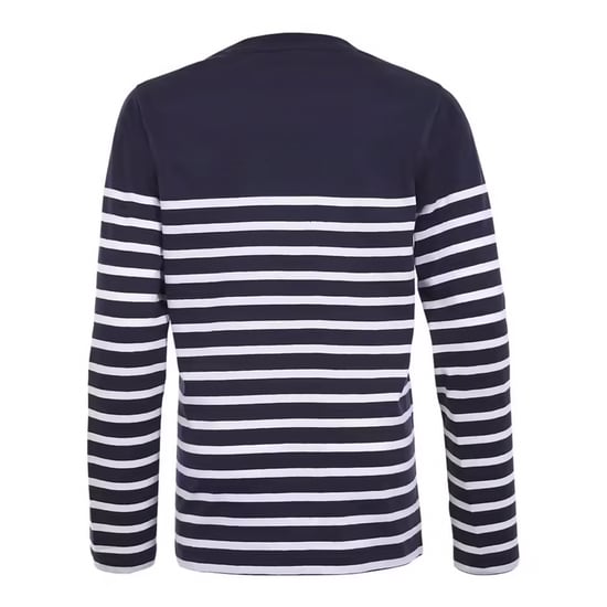 SOLS Kinderen/Kinderen Matelot Gestreept T-shirt Met Lange Mouwen (Franse marine / Wit) - Image 2