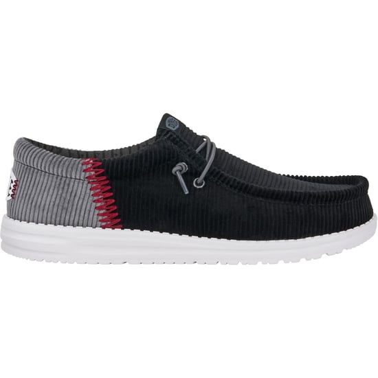 HEYDUDE Wally Funk Corduroy Textiel Herenschoenen Zwart - Image 6