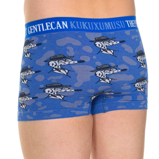 Thin elastic boxer and fabric adaptable to the body 87755 men
